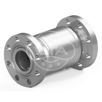Клапан обратный поворотный фланцевый Dn250 Pn16 12Х18Н10Т
