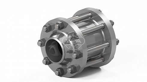 Клапан обратный тарельчатый Dn150 Pn16 12Х18Н10Т
