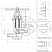 Клапан сильфонный фланцевый Dn10 Pn16 09Г2С с наплавкой ЦН-6Л